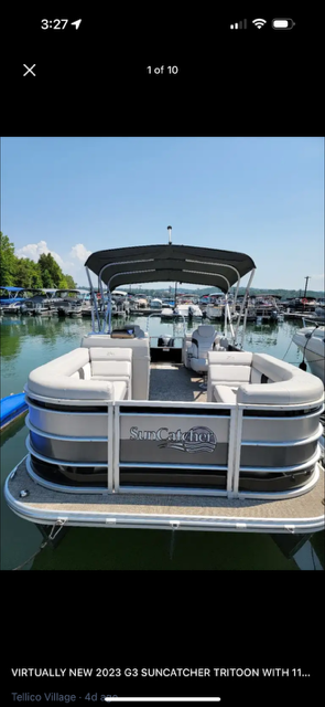 "The Catcher" pontoon